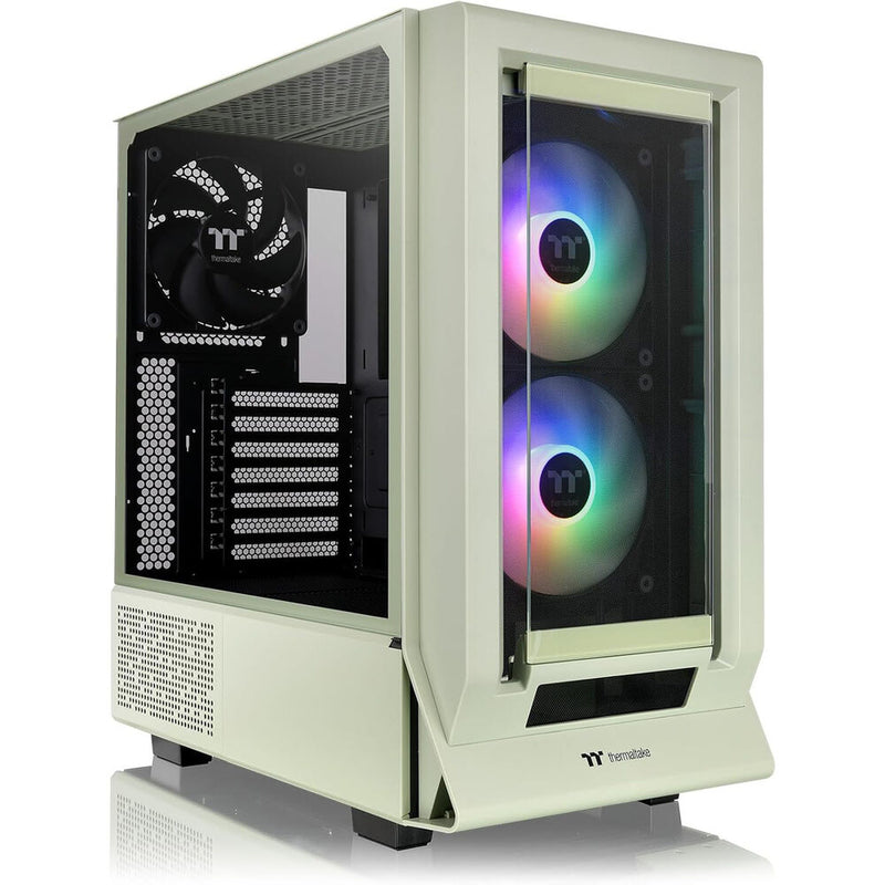 Thermaltake Ceres 350 MX Mid Tower ATX Computer Chassis (Matcha Green)