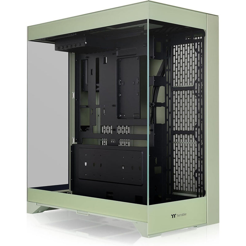 Thermaltake CTE E550 TG Mid Tower E-ATX Computer Chassis (Matcha Green)