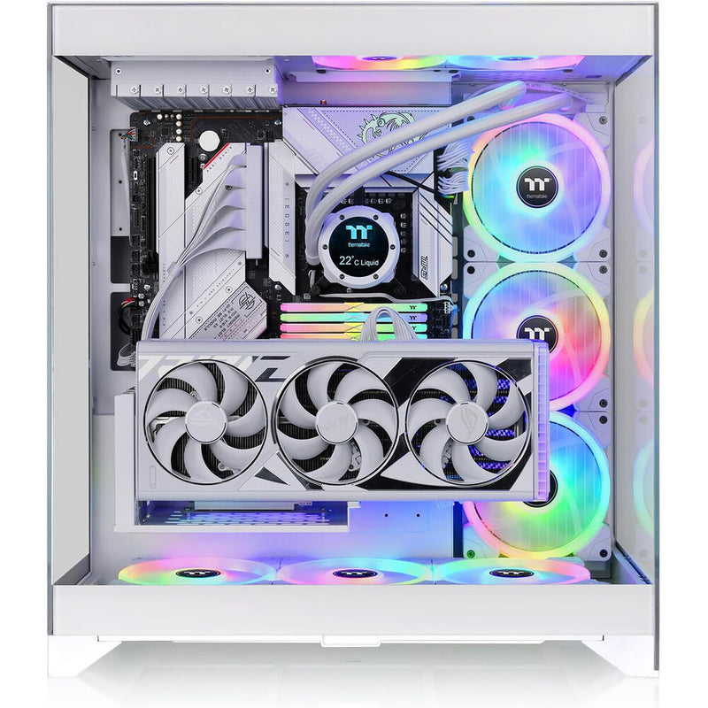 Thermaltake CTE E550 TG Mid Tower E-ATX Computer Chassis (Snow)