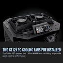 Thermaltake The Tower 250 Mini Tower Mini-ITX Computer Chassis (Black)