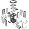 Thermaltake The Tower 250 Mini Tower Mini-ITX Computer Chassis (Black)