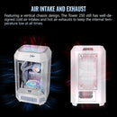 Thermaltake The Tower 250 Mini Tower Mini-ITX Computer Chassis (Snow)