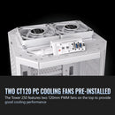 Thermaltake The Tower 250 Mini Tower Mini-ITX Computer Chassis (Snow)
