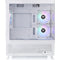 Thermaltake View 170 TG ARGB Micro-ATX Computer Chassis (White)