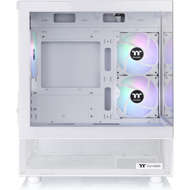 Thermaltake View 170 TG ARGB Micro-ATX Computer Chassis (White)