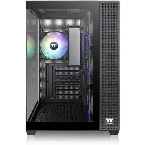 Thermaltake View 380 TG ARGB Mid Tower ATX Computer Chassis (Black)