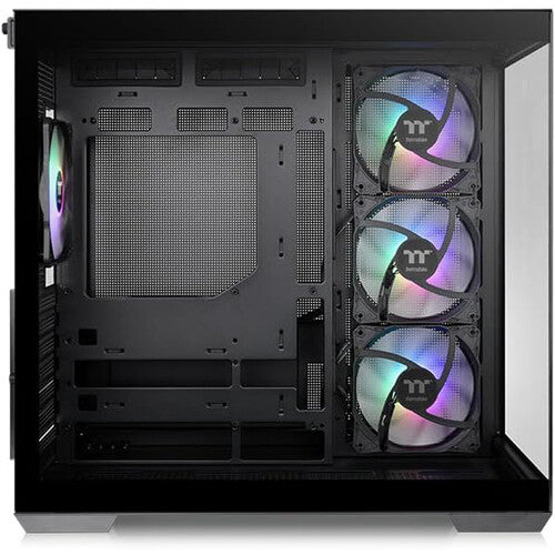 Thermaltake View 380 TG ARGB Mid Tower ATX Computer Chassis (Black)