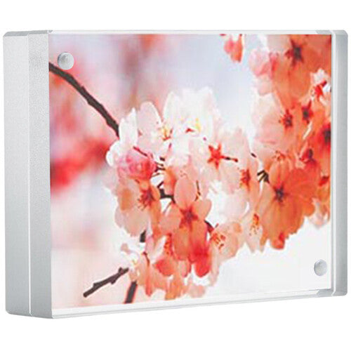 Canetti Design Group Color Edge Magnet Frame (Silver, 5 x 7")