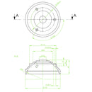MRMC Slidekamera 150mm Bowl Adapter
