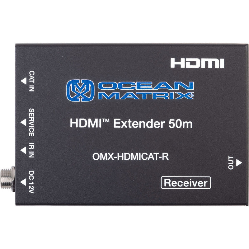 Ocean Matrix UHD 4K HDMI over Cat 6/7 Extender Receiver (115')