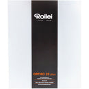 Rollei Ortho 25 Plus Black and White Negative Film (8 x 10", 25 Sheets)
