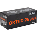 Rollei Ortho 25 Plus Black and White Negative Film (120 Roll Film)