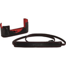 Oberwerth Limited Edition Leica M11 TagCase with Mosel Strap (Black with Red Stitching)