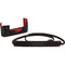 Oberwerth Limited Edition Leica M11 TagCase with Mosel Strap (Black with Red Stitching)