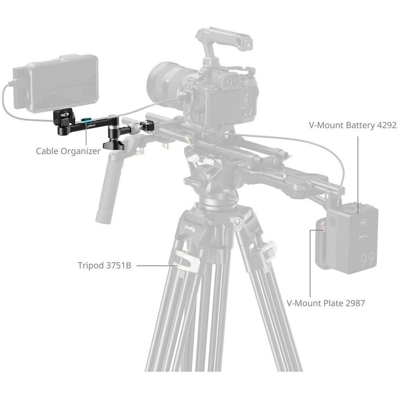 SmallRig Magic Arm Support for One-Handed Monitor Adjustment (5.7")