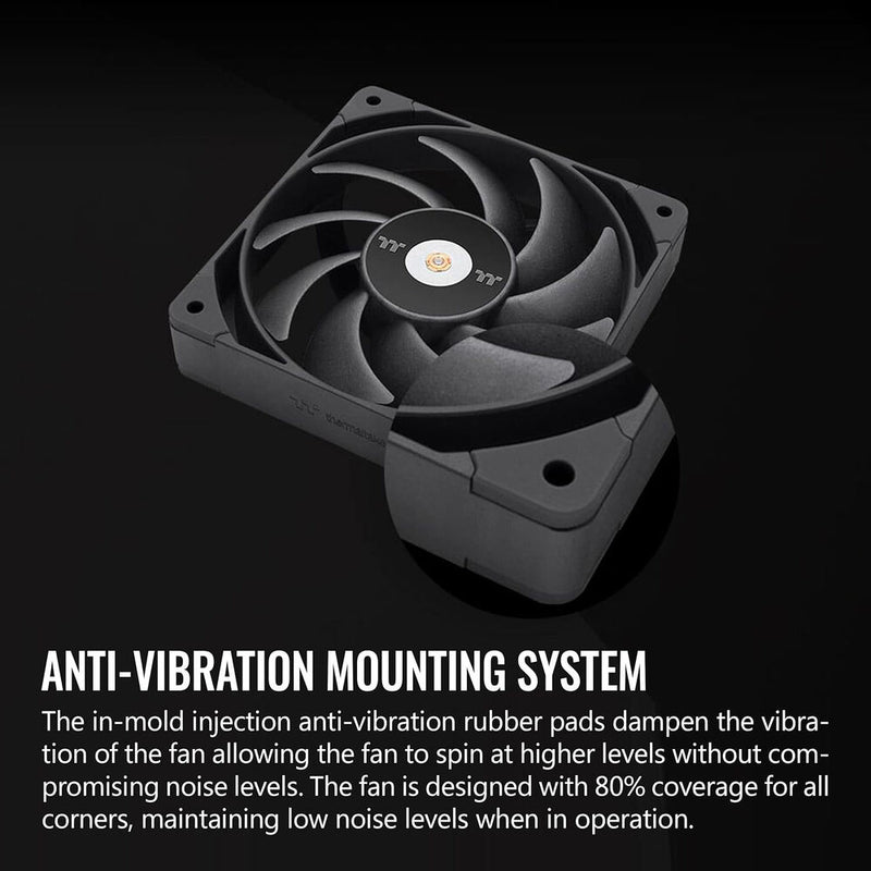 Thermaltake TOUGHFAN 14 Pro High Static Pressure PC Cooling Fan (1-Pack)