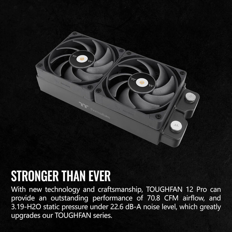 Thermaltake TOUGHFAN 14 Pro High Static Pressure PC Cooling Fan (1-Pack)