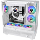 Thermaltake CT140 EX Reverse ARGB Sync PC 140mm Cooling Fan (3-Fan Pack, White)