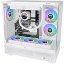 Thermaltake CT140 EX ARGB Sync PC 140mm Cooling Fan (3-Fan Pack, White)