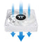 Thermaltake CT140 EX ARGB Sync PC 140mm Cooling Fan (3-Fan Pack, White)