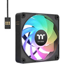 Thermaltake CT140 EX Reverse ARGB Sync PC 140mm Cooling Fan (3-Fan Pack, Black)