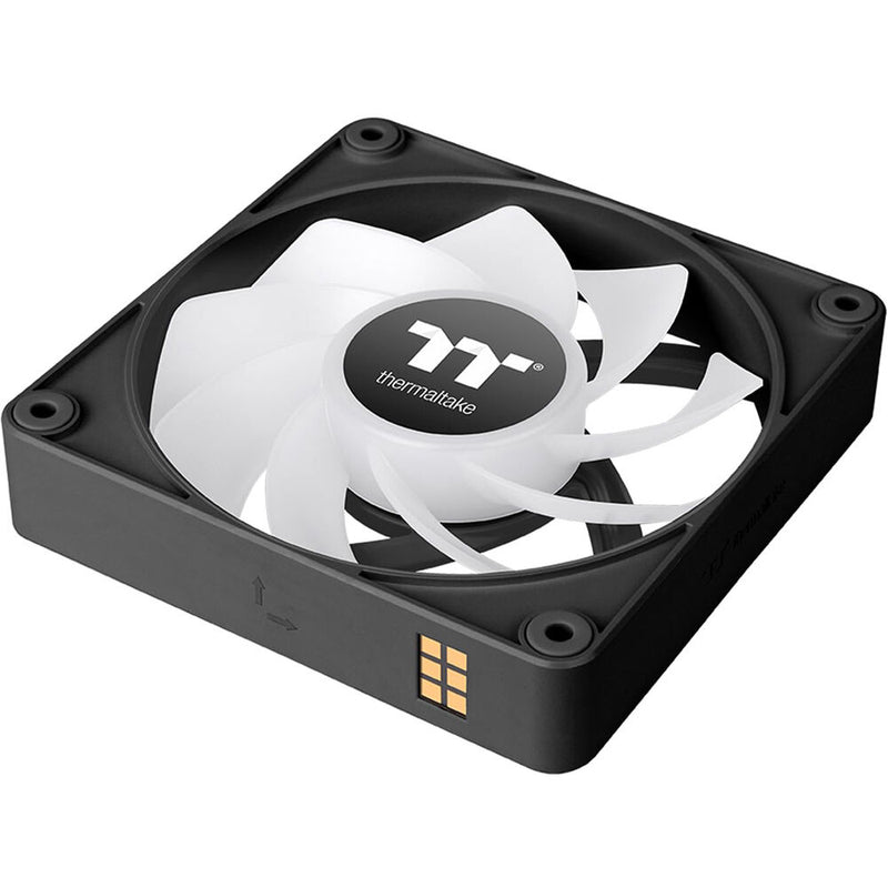 Thermaltake CT140 EX Reverse ARGB Sync PC 140mm Cooling Fan (3-Fan Pack, Black)