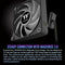 Thermaltake CT120 EX ARGB Sync PC 120mm Cooling Fan (3-Fan Pack, Black)