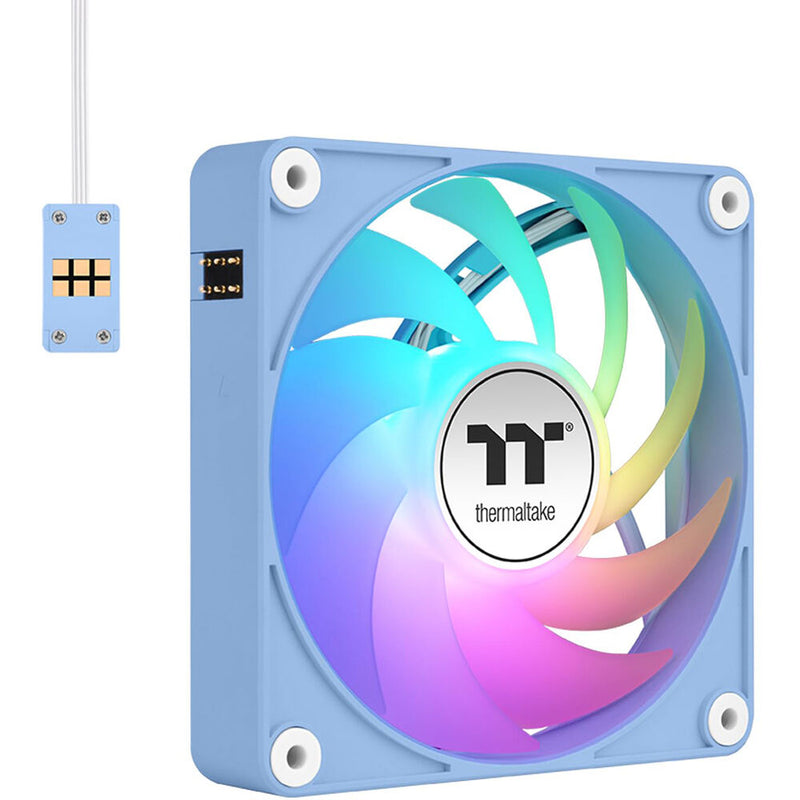 Thermaltake CT120 EX ARGB Sync PC 120mm Cooling Fan (3-Fan Pack, Hydrangea Blue)