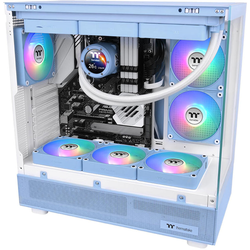 Thermaltake CT120 EX ARGB Sync PC 120mm Cooling Fan (3-Fan Pack, Hydrangea Blue)