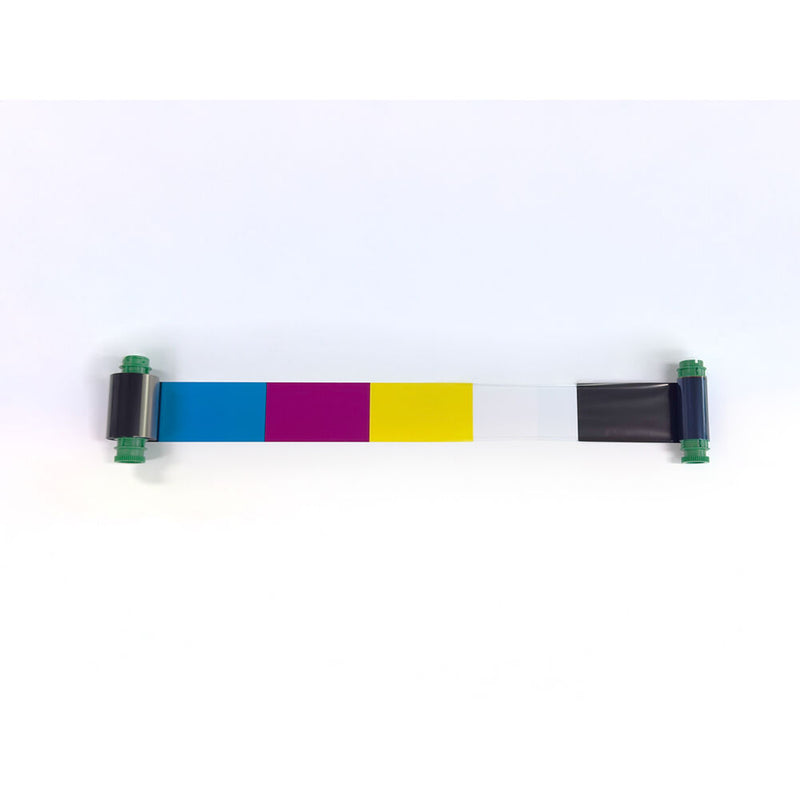 Pointman YMCKO Full-Color with Resin Black Panels and Clear Overlay Panel (200 Images)