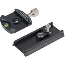 ProMediaGear PM501 v2 Manfrotto-Type Quick Release Plate with C60 Clamp