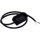 AUDIOROOT 4-Conductor Battery Output Cable without Connector (Black)
