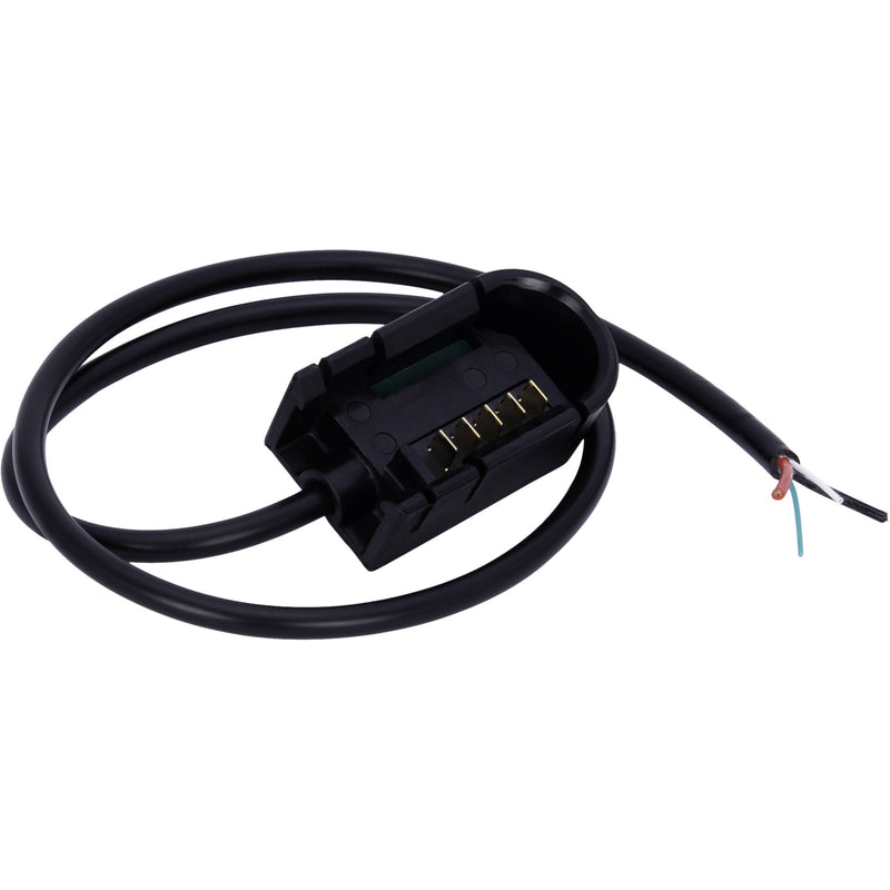 AUDIOROOT 4-Conductor Battery Output Cable without Connector (Black)