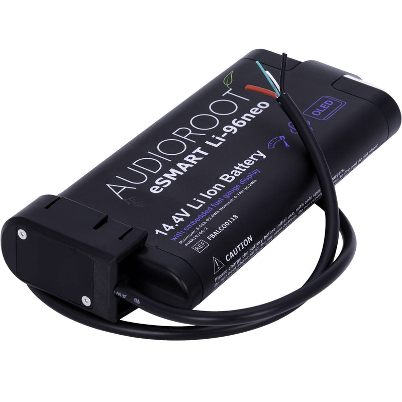 AUDIOROOT 4-Conductor Battery Output Cable without Connector (Black)