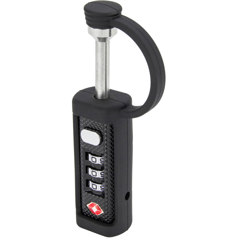 Ruggard 3-Dial Combination Hard Case TSA Lock