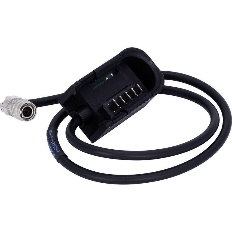 AUDIOROOT 4-Pin Right-Angle Hirose Male Battery Output Cable (Four Conductors)