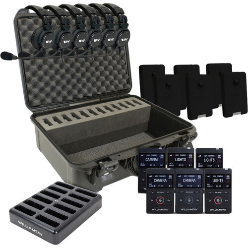 Williams Sound DW SYS2ACM 6-Person Digi-Wave Advanced Comms System
