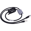 AUDIOROOT 4-Conductor Mini XLR Female & 2-Conductor 4-Pin Hirose Male Battery Output Y-Cable