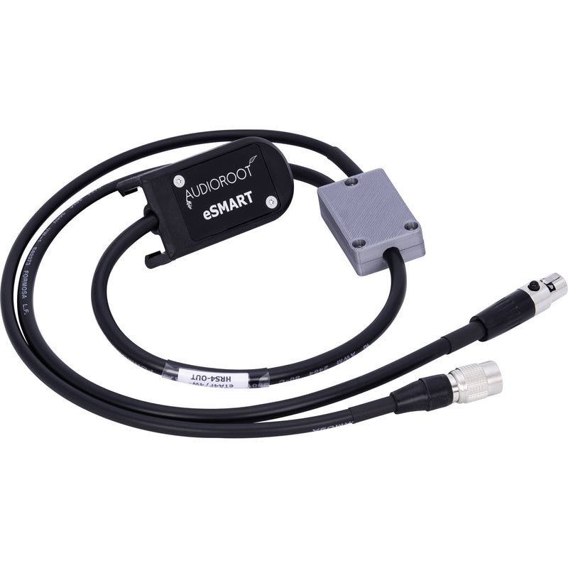 AUDIOROOT 4-Conductor Mini XLR Female & 2-Conductor 4-Pin Hirose Male Battery Output Y-Cable