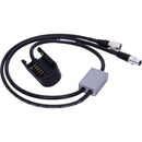 AUDIOROOT 4-Conductor Mini XLR Female & 2-Conductor 4-Pin Hirose Male Battery Output Y-Cable