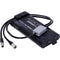AUDIOROOT 4-Conductor Mini XLR Female & 2-Conductor 4-Pin Hirose Male Battery Output Y-Cable
