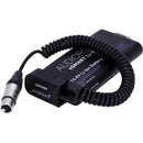AUDIOROOT 4-Pin Female XLR Battery Output Cable (Coiled)
