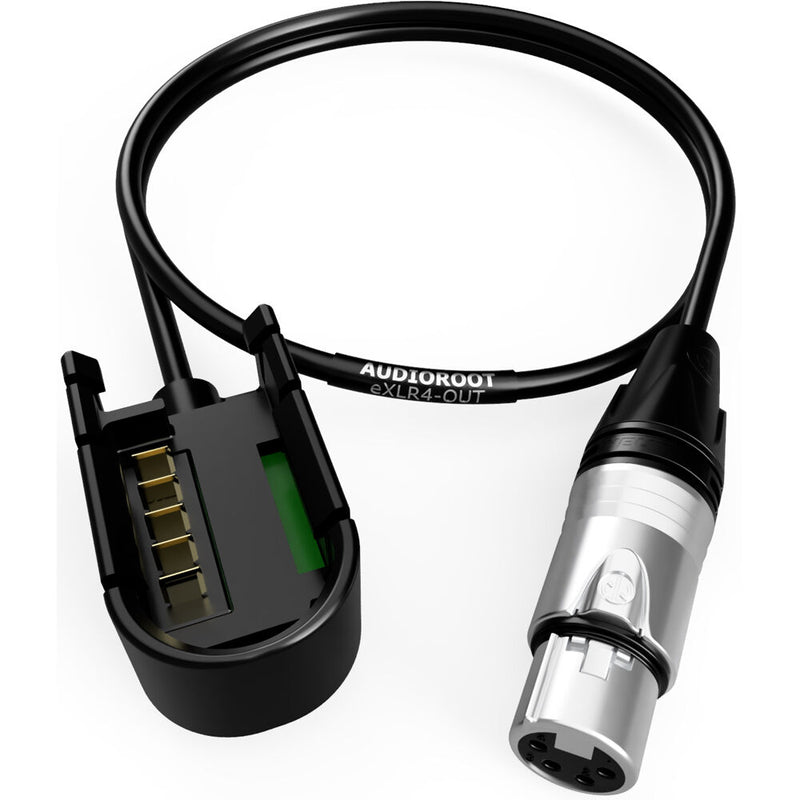 AUDIOROOT 4-Pin Female XLR Battery Output Cable