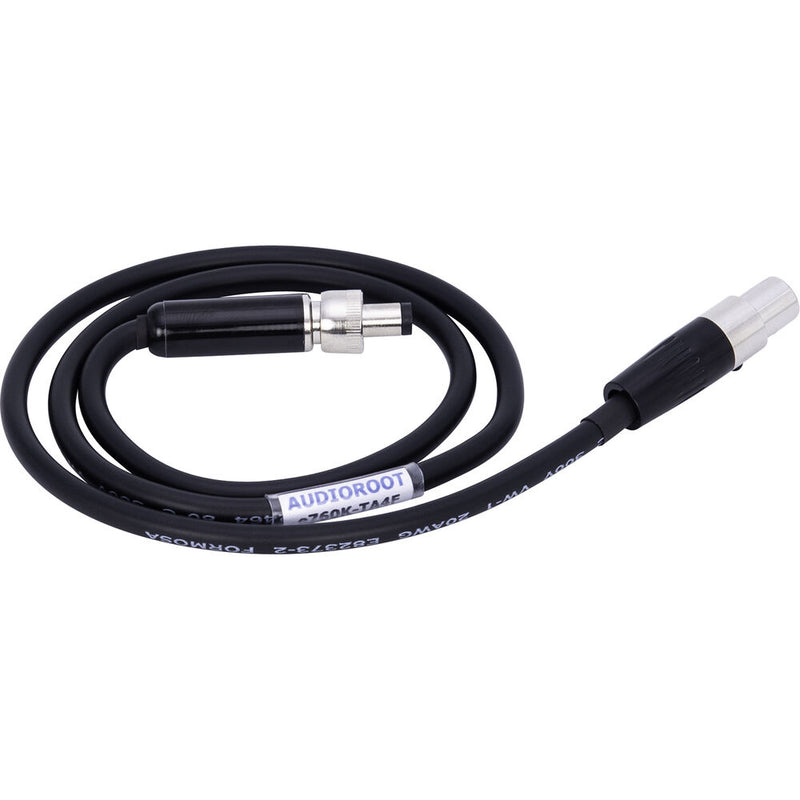 AUDIOROOT Switchcraft 760K to 4-Pin Mini XLR Female Battery Connector