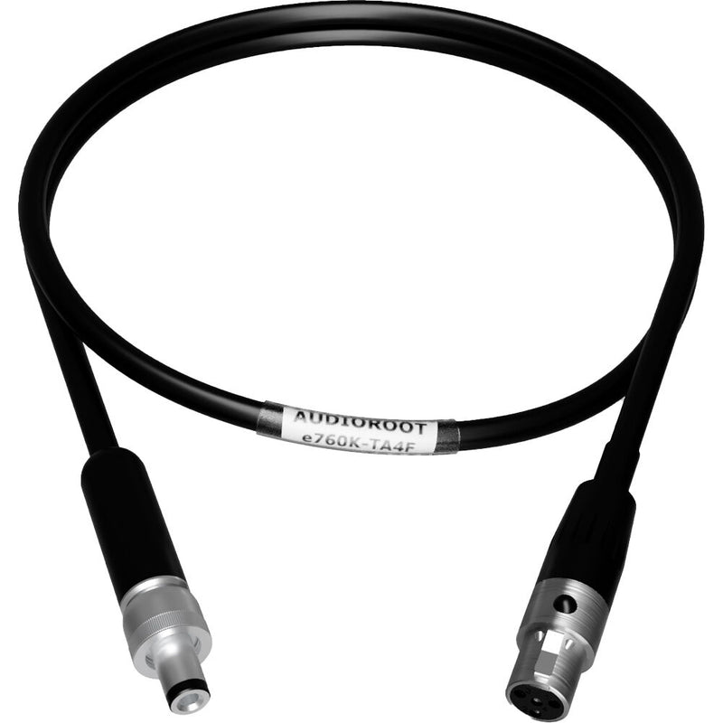 AUDIOROOT Switchcraft 760K to 4-Pin Mini XLR Female Battery Connector