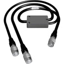 AUDIOROOT 4-Pin Hirose Male to Dual 4-Pin Male