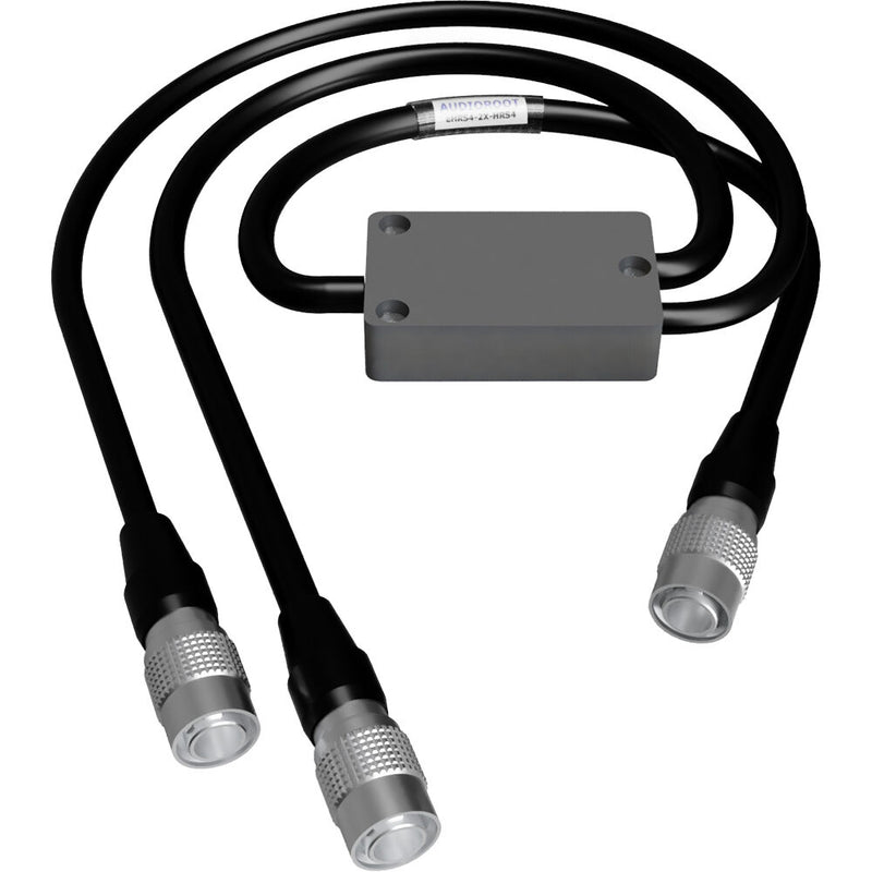 AUDIOROOT 4-Pin Hirose Male to Dual 4-Pin Male