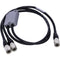 AUDIOROOT 4-Pin Hirose Male to Dual 4-Pin Male