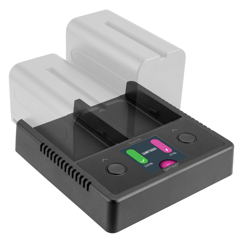 Watson DuoVolt Smart Charger for L-Series NP-F Batteries