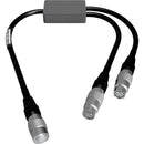 AUDIOROOT 4-Pin Hirose Male to Dual 4-Pin Female